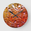 Buscar tallado relojes de pared Madera tallada