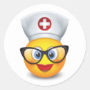 Buscar médico lindo pegatinas Enfermeros