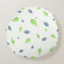 Buscar hojas azules cojines Verde