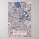 Buscar mapa de los ángeles posters Ciudad