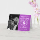 Buscar 6 años tarjetas de aniversario Corazón