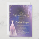 Buscar tiara del diamante invitaciones Púrpura