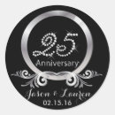 Buscar 25 aniversario pegatinas Parejas