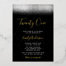 Buscar 21st birthday invitaciones Moda