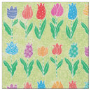 Buscar tulipanes telas Azul