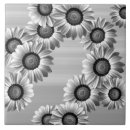 Buscar flores negras azulejos Negro