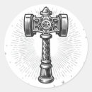 Buscar martillo del thor pegatinas Vikingo