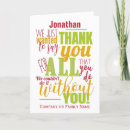 Buscar pastor tarjetas de agradecimiento Para él