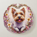 Buscar yorkie cojines Acuarela