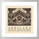 Buscar tribal posters Africana