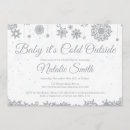 Buscar copos de nieve invitaciones Gris