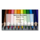 Buscar creatividad tarjetas de visita Colorido