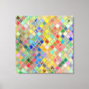 Buscar mosaico lienzos Multicolor