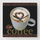 Buscar haba relojes de pared Café
