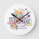 Buscar chica joven relojes de pared Para ella
