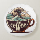 Buscar granos de café cojines Capuchino