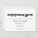 Buscar del vintage fiesta compromiso invitaciones Retro