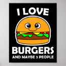 Buscar comida kawaii posters Hamburguesa