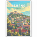 Buscar atenas pegatinas Athens greece