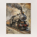 Buscar tren del vintage puzzles Para todos