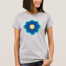 Buscar flor azul camisetas Femenino