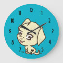 Buscar perro del dibujo animado relojes de pared Lindo