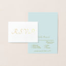 Buscar hielo tarjetas rsvp Oro