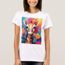 Buscar jirafa floral camisetas Flores