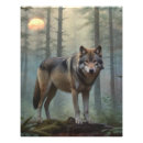 Buscar lobos salvajes posters Bosque