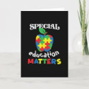 Buscar profesor especial tarjetas Profesora