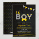 Buscar gris y amarillo invitaciones 5 º ducha