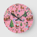 Buscar bastones caramelo de relojes de pared Festivo