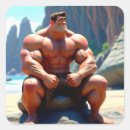 Buscar músculo pegatinas Levantamiento de pesas