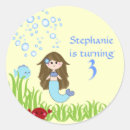 Buscar pelo marrón pegatinas Sirena