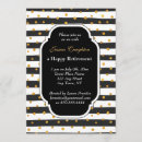 Buscar raya del punto invitaciones Oro