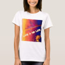 Buscar vive la vida camisetas Para ella