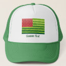 Buscar sandía camionero gorras Rojo