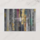 Buscar pintura abstracta tarjetas de visita Para ella