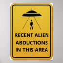 Buscar abducciones posters Humor
