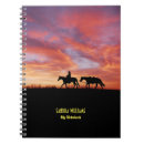 Buscar caballos cuadernos Puesta de sol