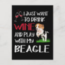 Buscar beagle postales Beber