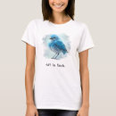 Buscar pájaros azules camisetas Para todos