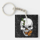 Buscar skull llaveros Negro