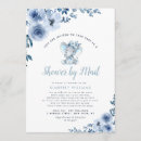 Buscar elefante azul invitaciones 5 º ducha