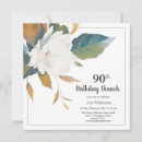 Buscar fiesta floral blanca invitaciones de cumpleaños Para todos