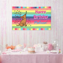 Buscar amantes del perro lonas Fiesta de cumpleaños