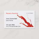 Buscar pintores residenciales tarjetas de visita Contratistas de pintura