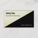 Buscar líneas diagonales tarjetas de visita Negro