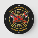 Buscar motor relojes de pared Bombero