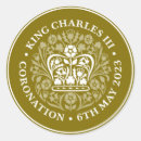 Buscar corona británica pegatinas General y unisex